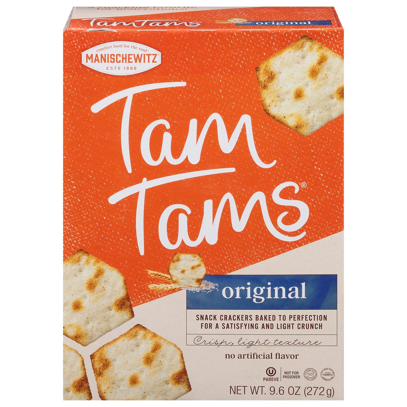 Tam Tams Kosher Original Snack Crackers Shop Crackers & Breadsticks