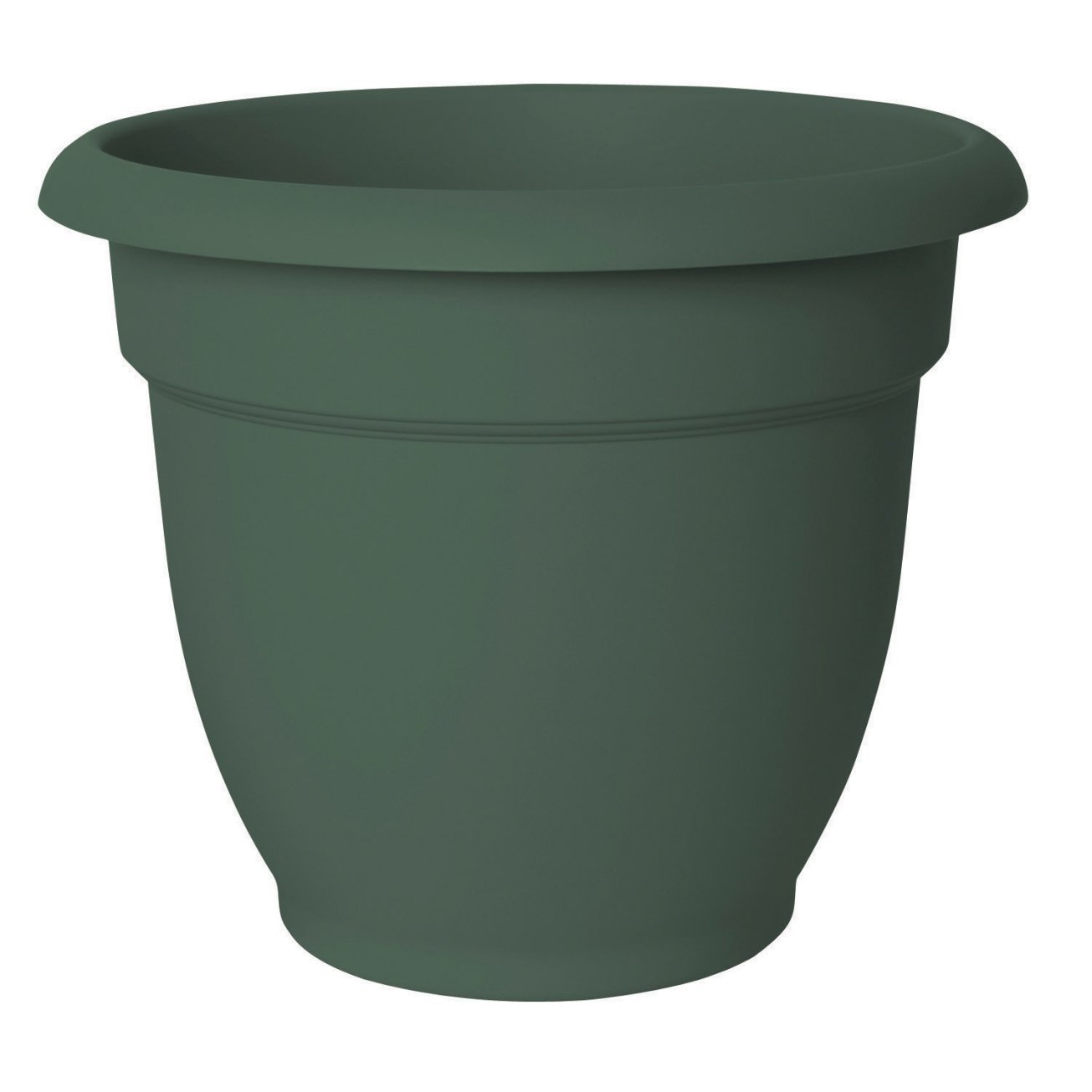 Fiskars Ariana 12 Inch Plastic Planter Thyme Green Color