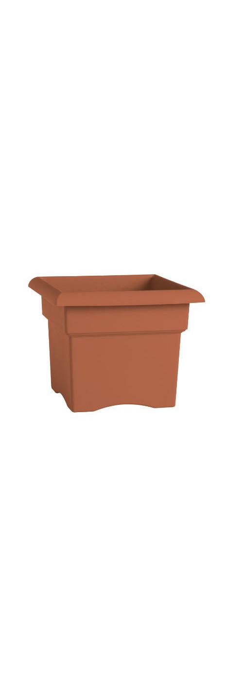 Fiskars Veranda 14 Inch 3 Gallon Plastic Planter - Terracotta Color; image 2 of 2