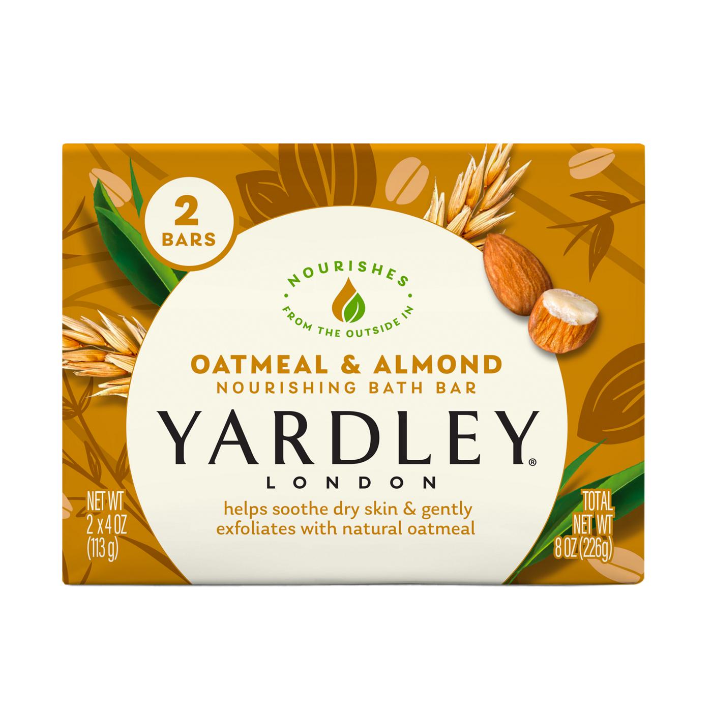 Yardley London Oatmeal & Almond Bath Bar; image 1 of 9