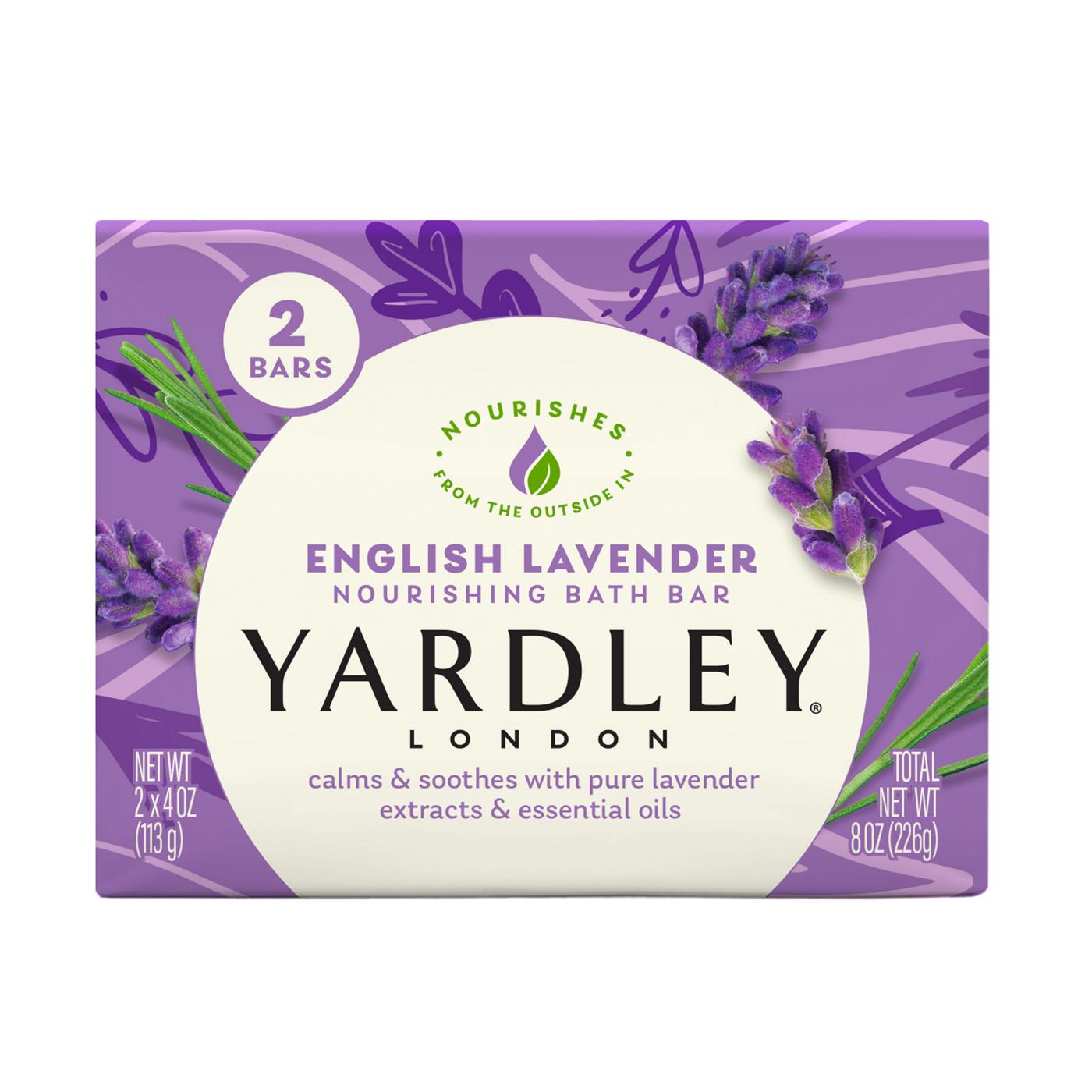Yardley London English Lavender Bath Bar; image 1 of 8