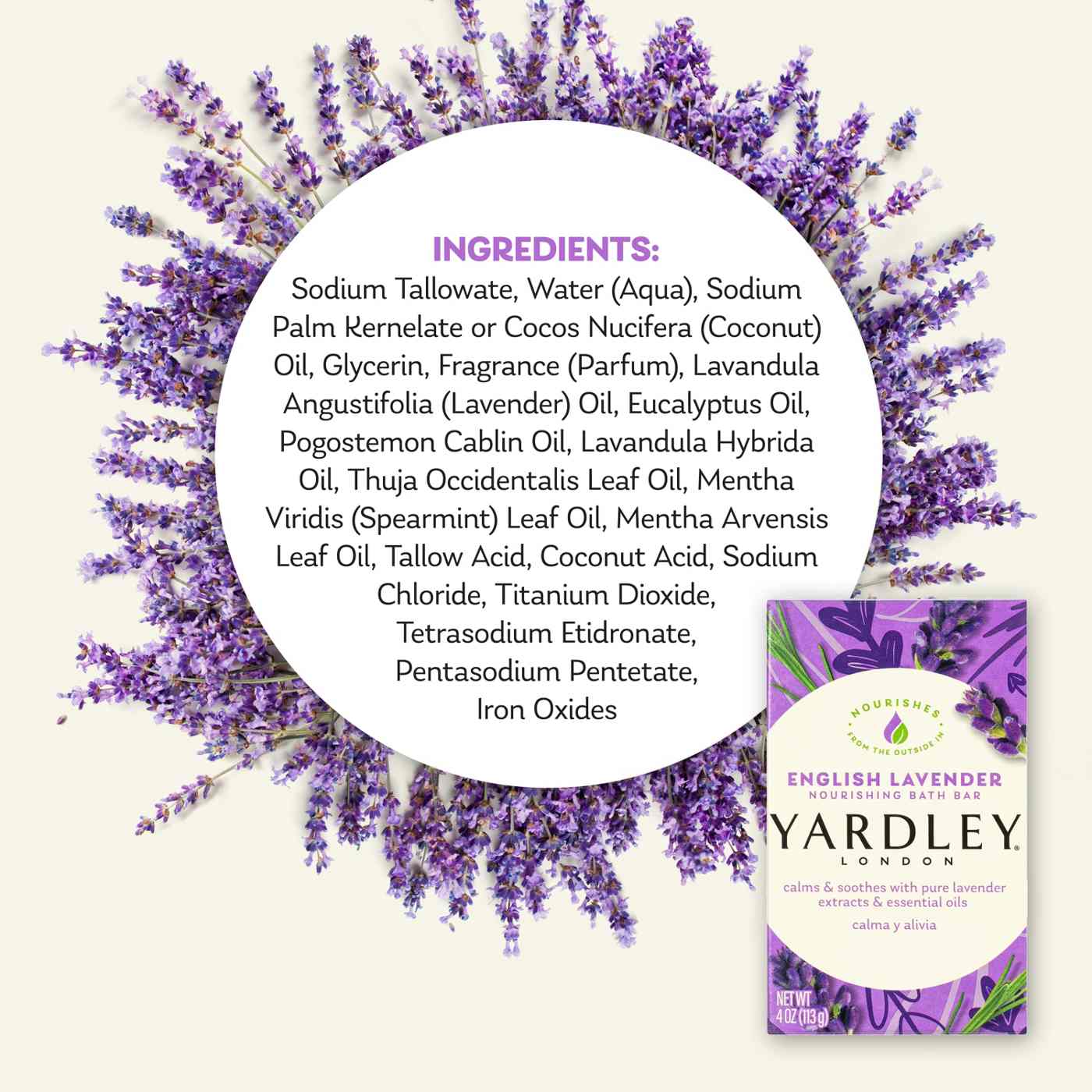 Yardley London English Lavender Bath Bar; image 5 of 8