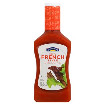 Hill Country Fare Zesty French-Style Salad Dressing, 16 oz