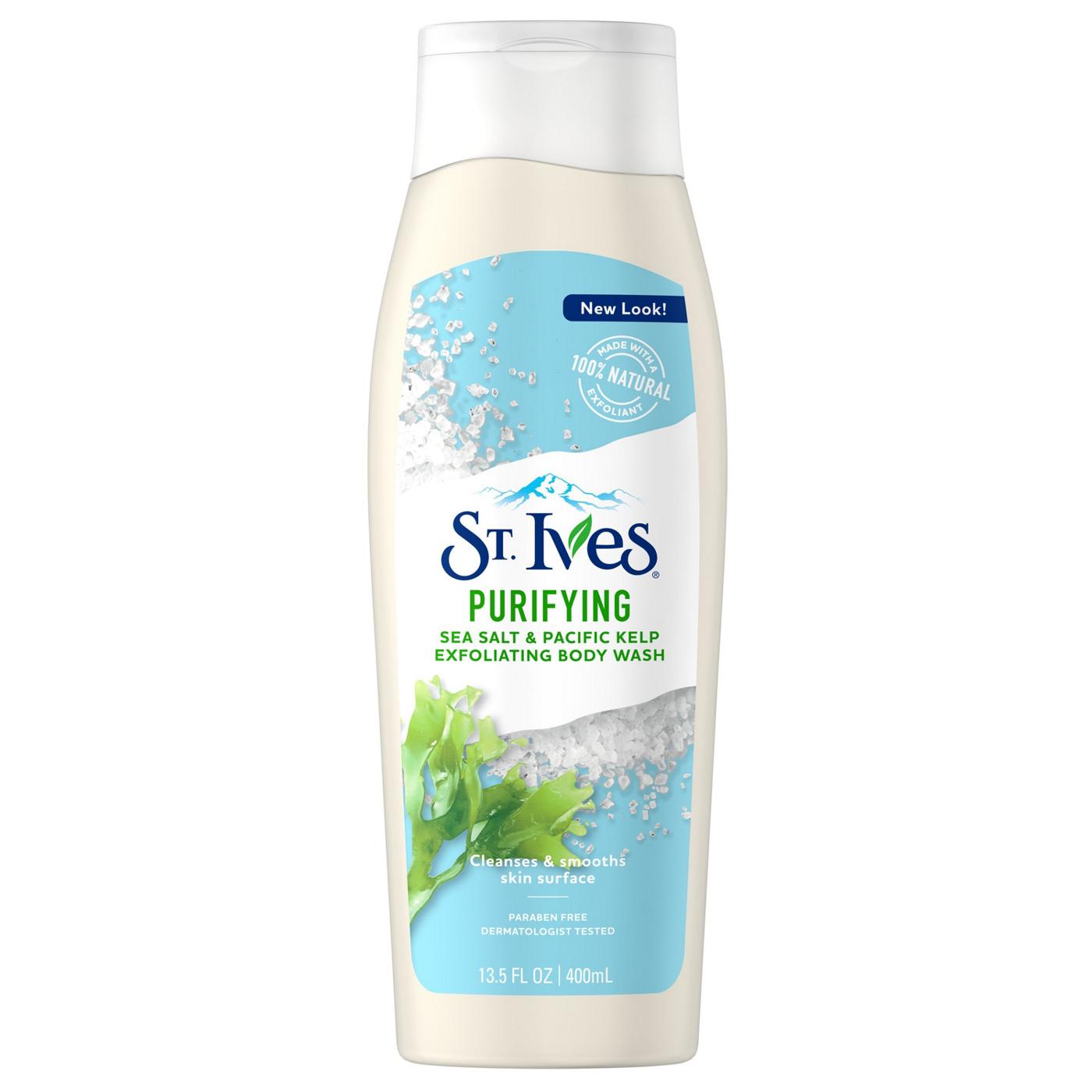 St. Ives Purifying Body Wash - Sea Salt and Kelp; image 1 of 3