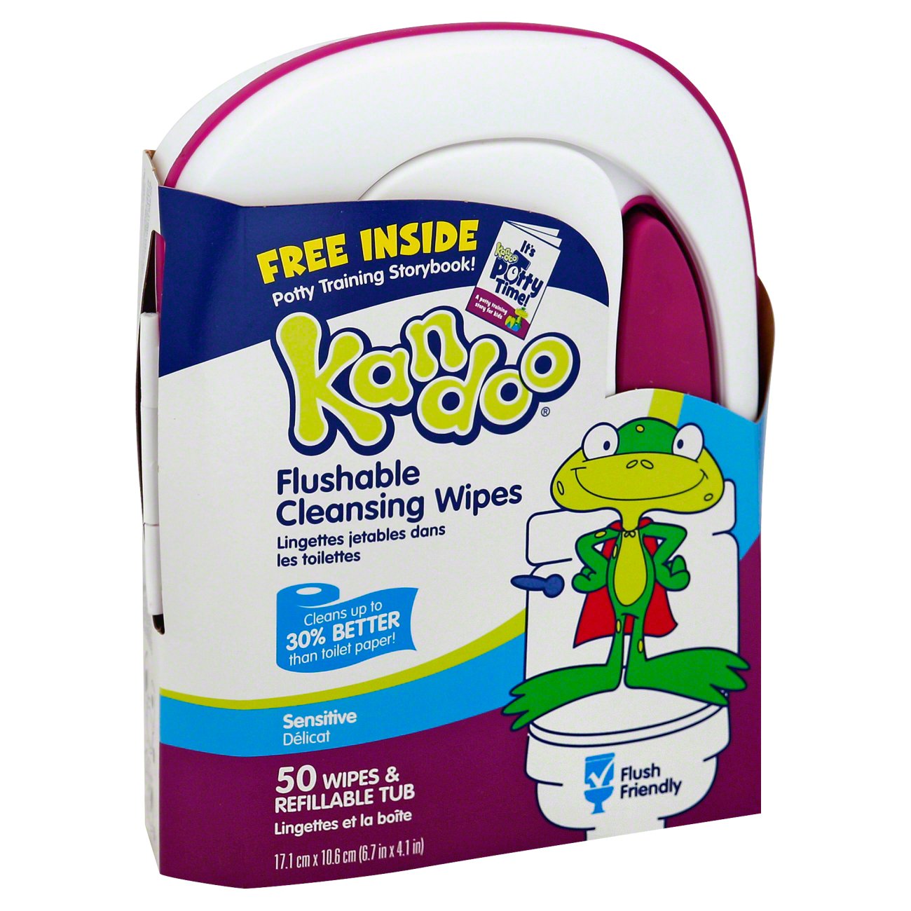 Pampers Kandoo Flushable Sensitive Unscented Wipes Shop Baby Wipes at