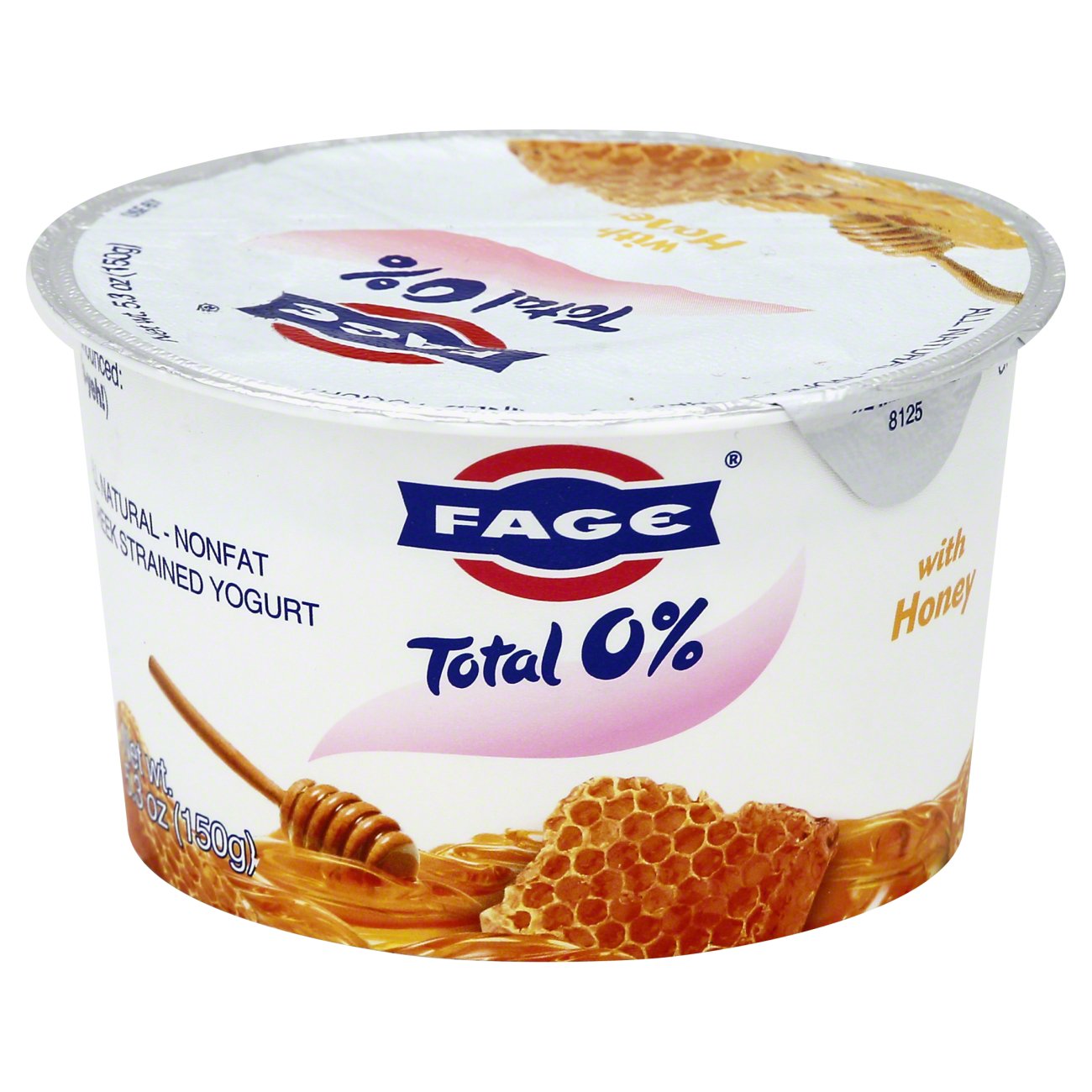 Fage Total Greek Strained Nonfat with Honey Yogurt Shop Yogurt at HEB