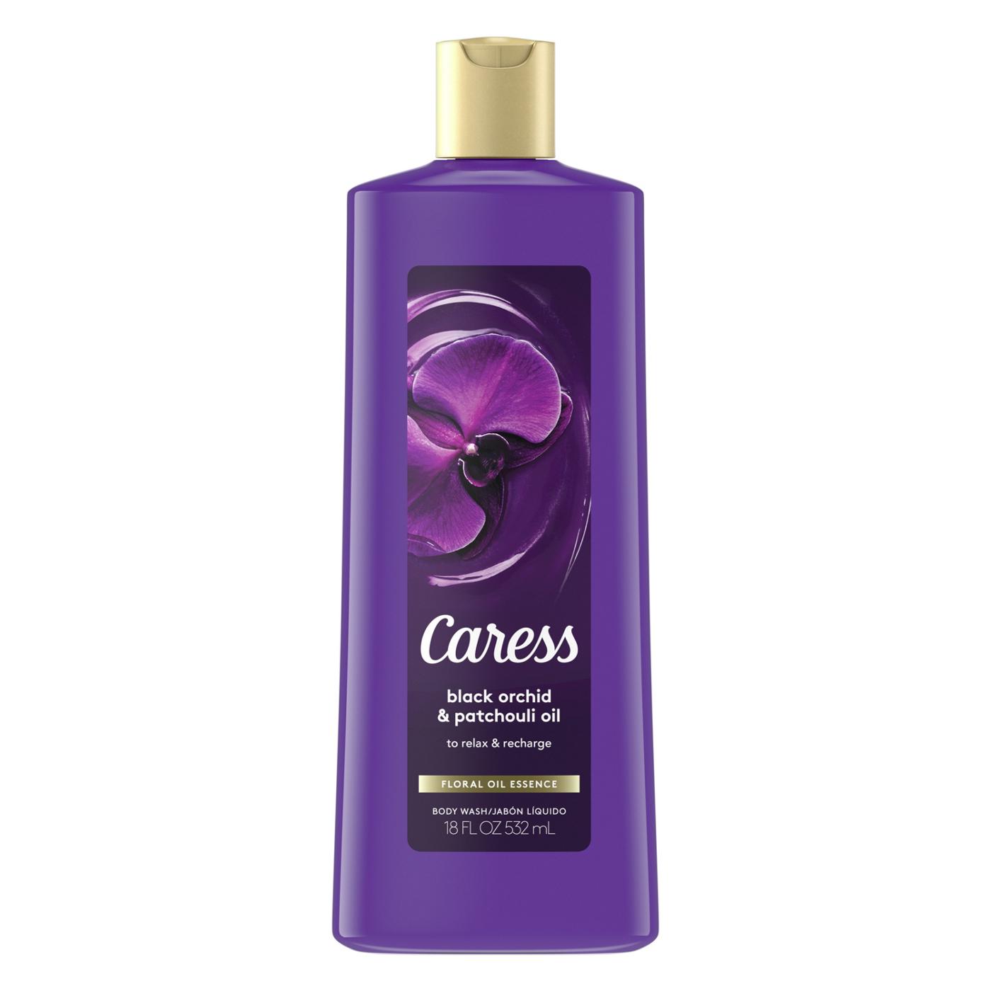 Caress Floral Oil Essence Body Wash - Black Orchid & Patchouli Oil; image 1 of 5