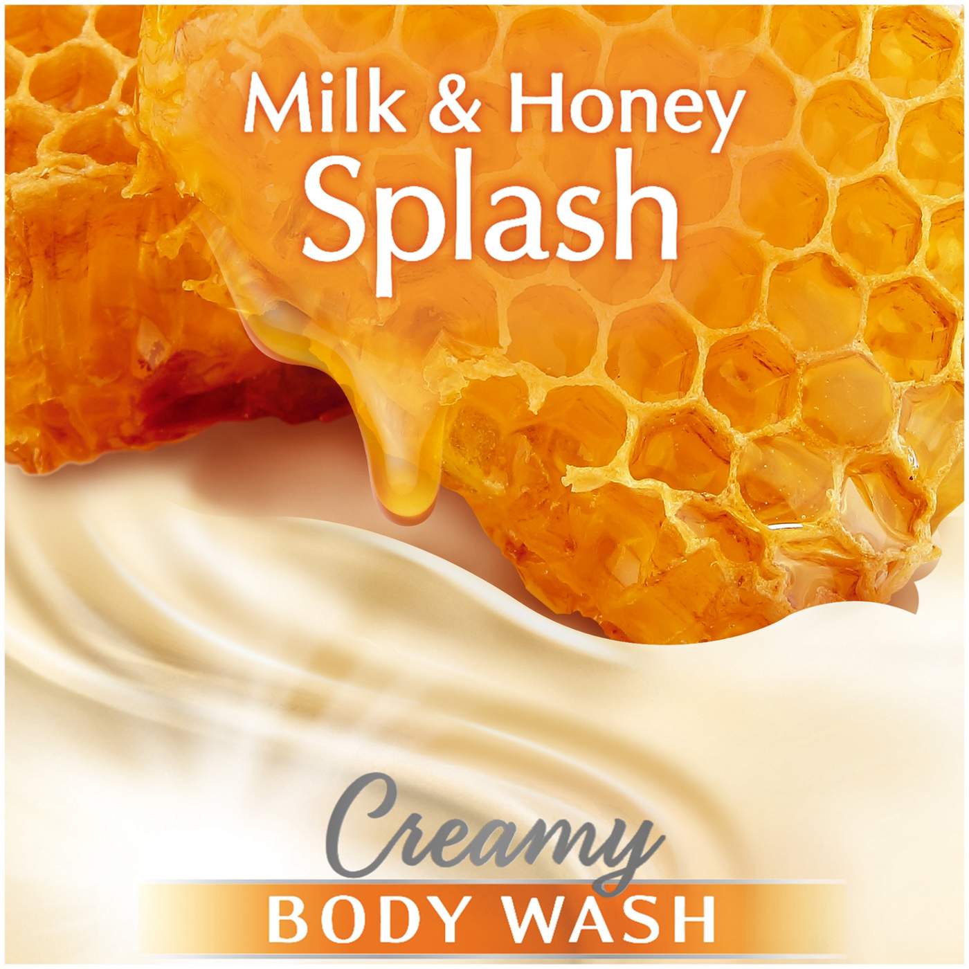 Suave Essentials Creamy Milk and Honey Splash Body Wash; image 2 of 8