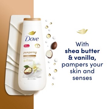 Dove Pampering  Body Wash - Shea Butter & Vanilla, 20 oz