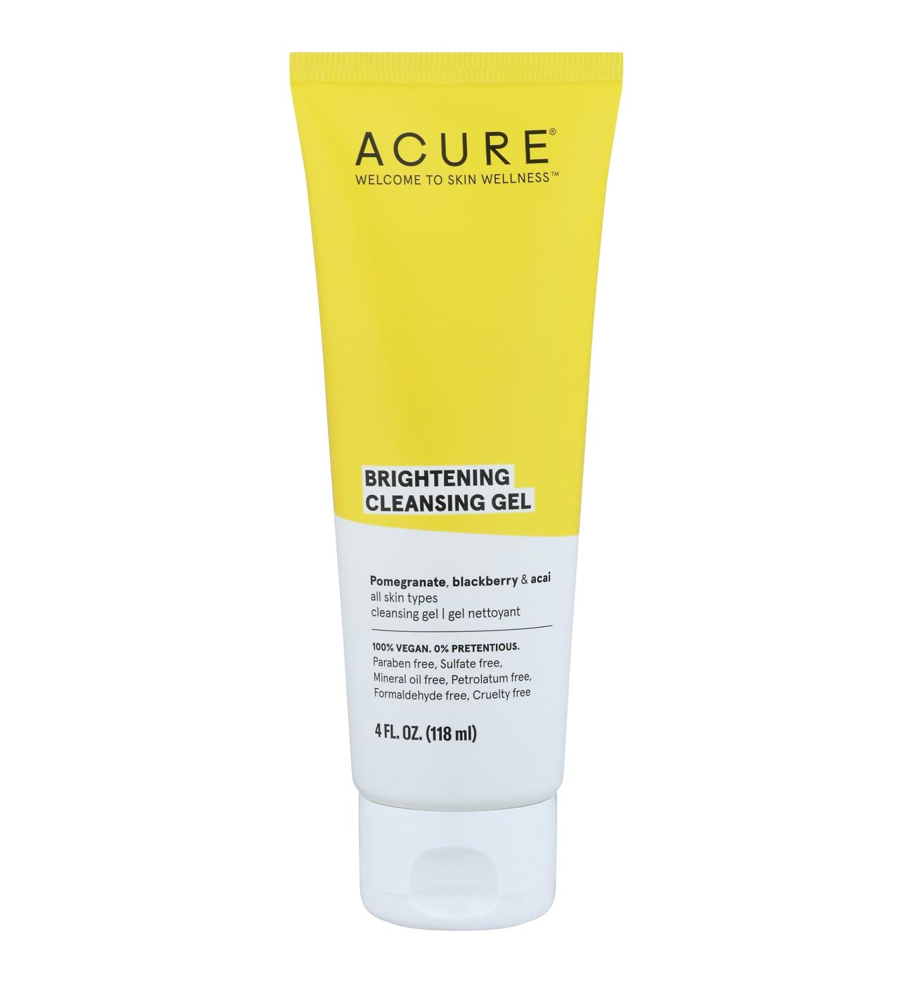 Acure Facial Cleansing Gel; image 2 of 2