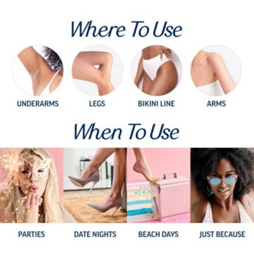 Veet Wax Strip Hair Remover Kit, 40 ct