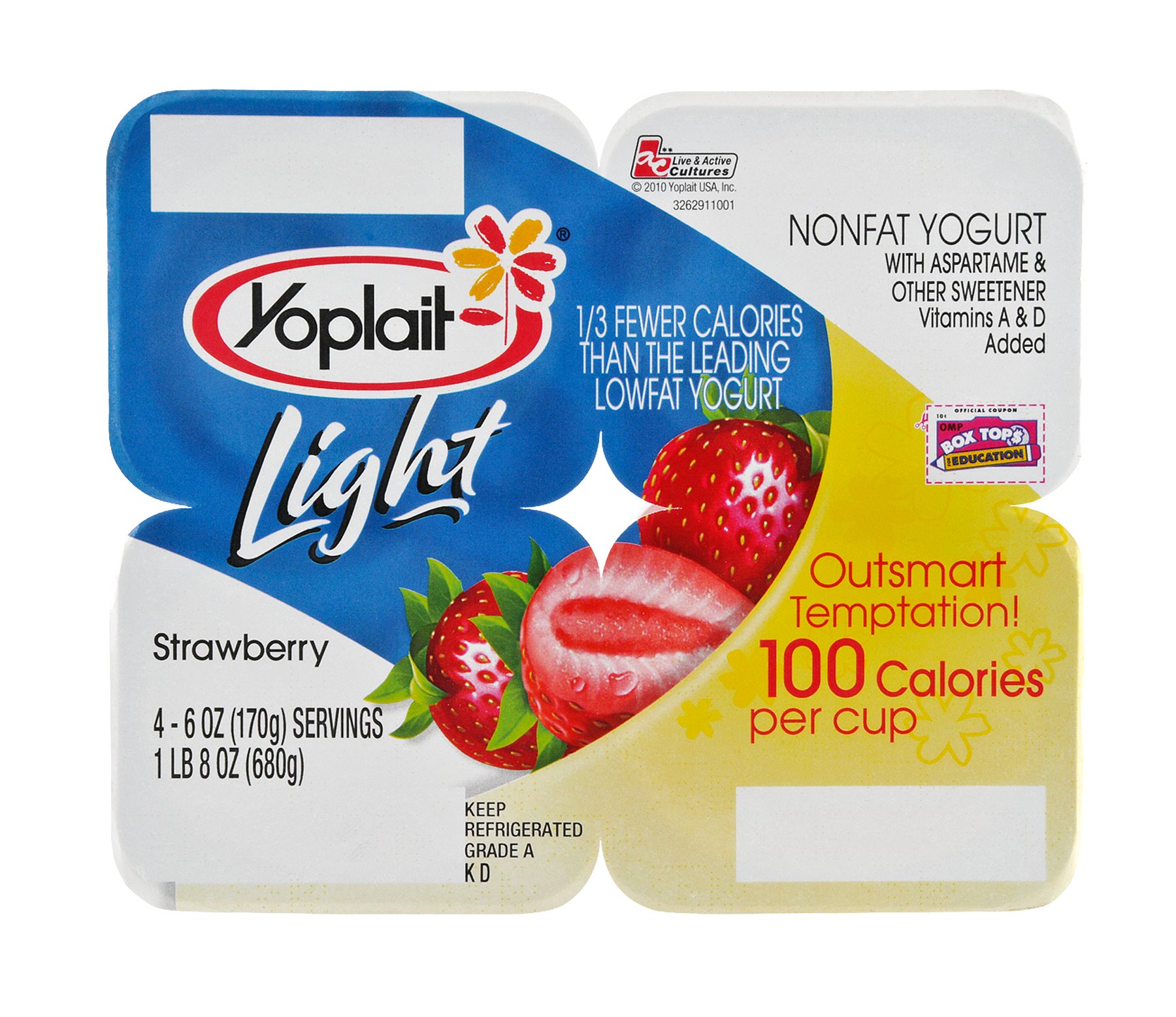 yoplait yogurt nutrition facts