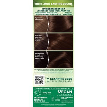 Garnier Nutrisse Nourishing Hair Color Creme - 434 Deep Chestnut Brown