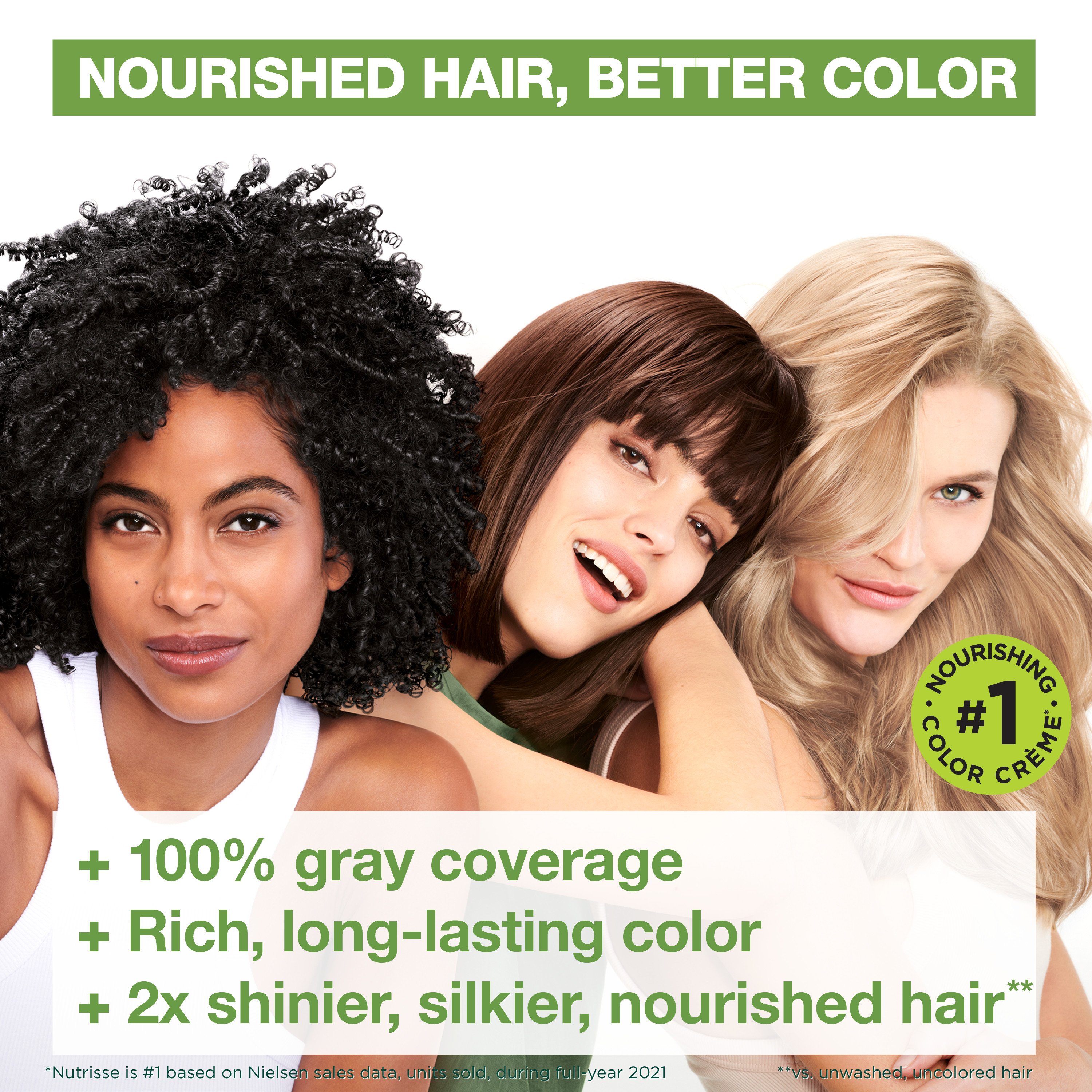 Garnier Nutrisse Nourishing Hair Color Creme - 434 Deep Chestnut Brown  (Chocolate Chestnut) - Shop Hair Color at H-E-B