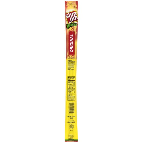 Slim Jim Original Monster Snack Stick - Shop Jerky at H-E-B