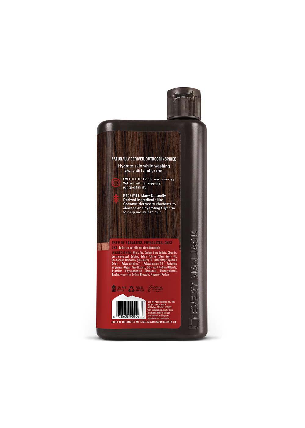 Every Man Jack Body Wash - Cedarwood; image 2 of 3