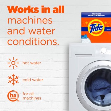 Tide Powder Laundry Detergent, 113 Loads - Original Scent