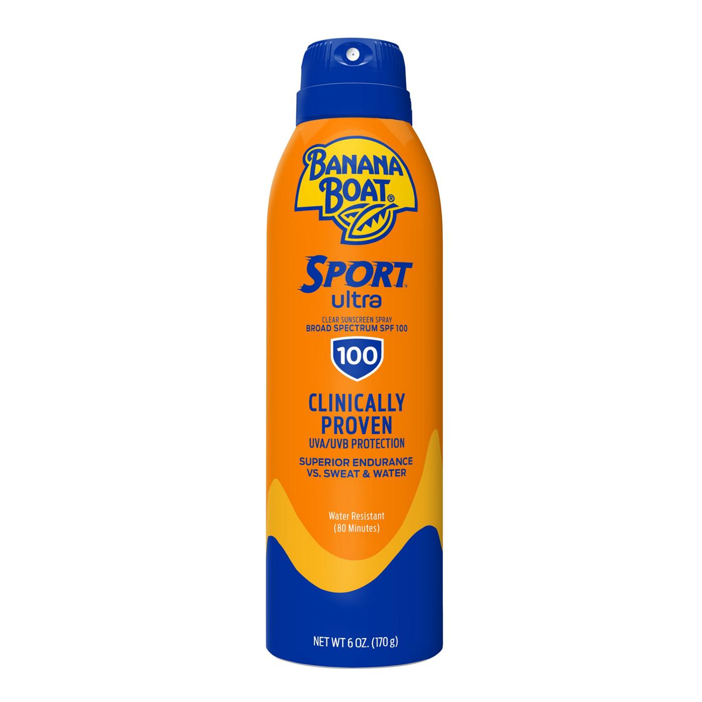 Banana Boat Sport Ultra Clear Sunscreen Spray - SPF 100 - Shop