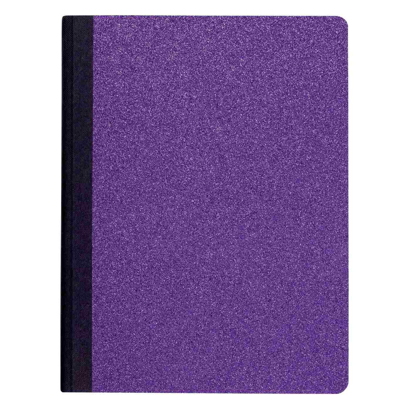 U Style Glitter Composition Book; image 1 of 8