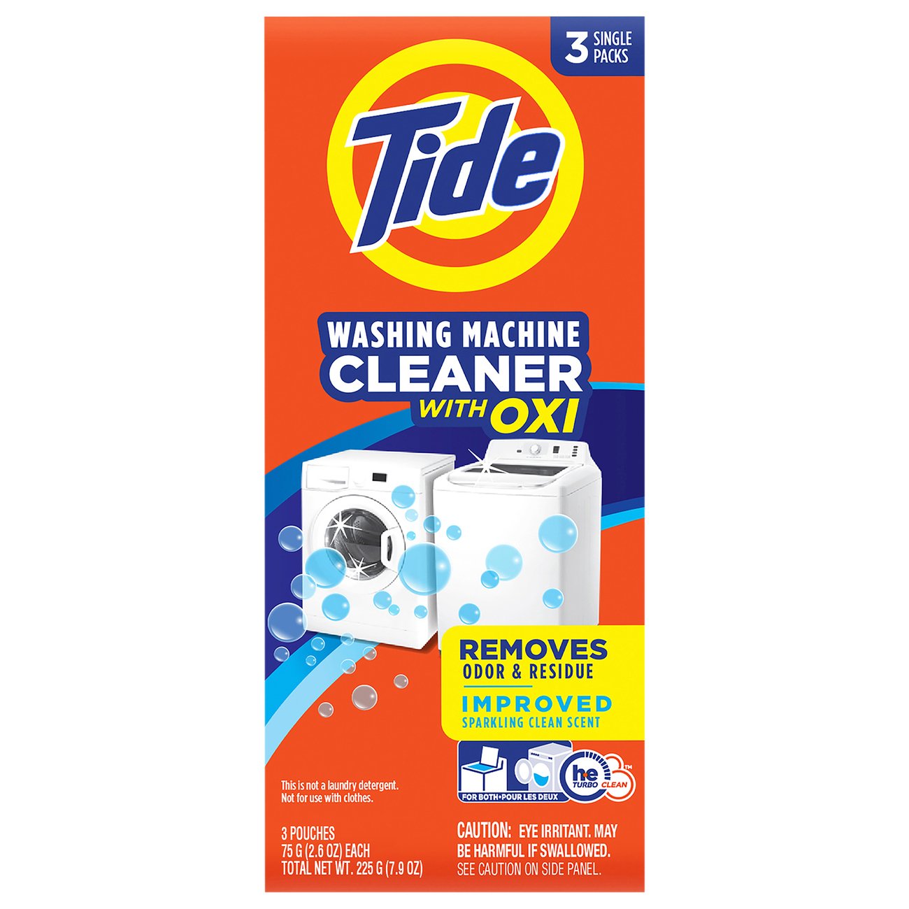 Bevestiging Wind Onbeleefd Tide HE Washing Machine Cleaner with OXI - Shop Laundry at H-E-B