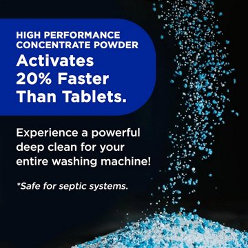 Tide HE Turbo Clean Washing Machine Cleaner with OXI - Fresh Clean, 4 ct