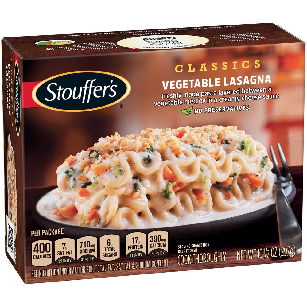 Stouffer's Signature Classics Vegetable Lasagna - Shop Entrees & Sides ...