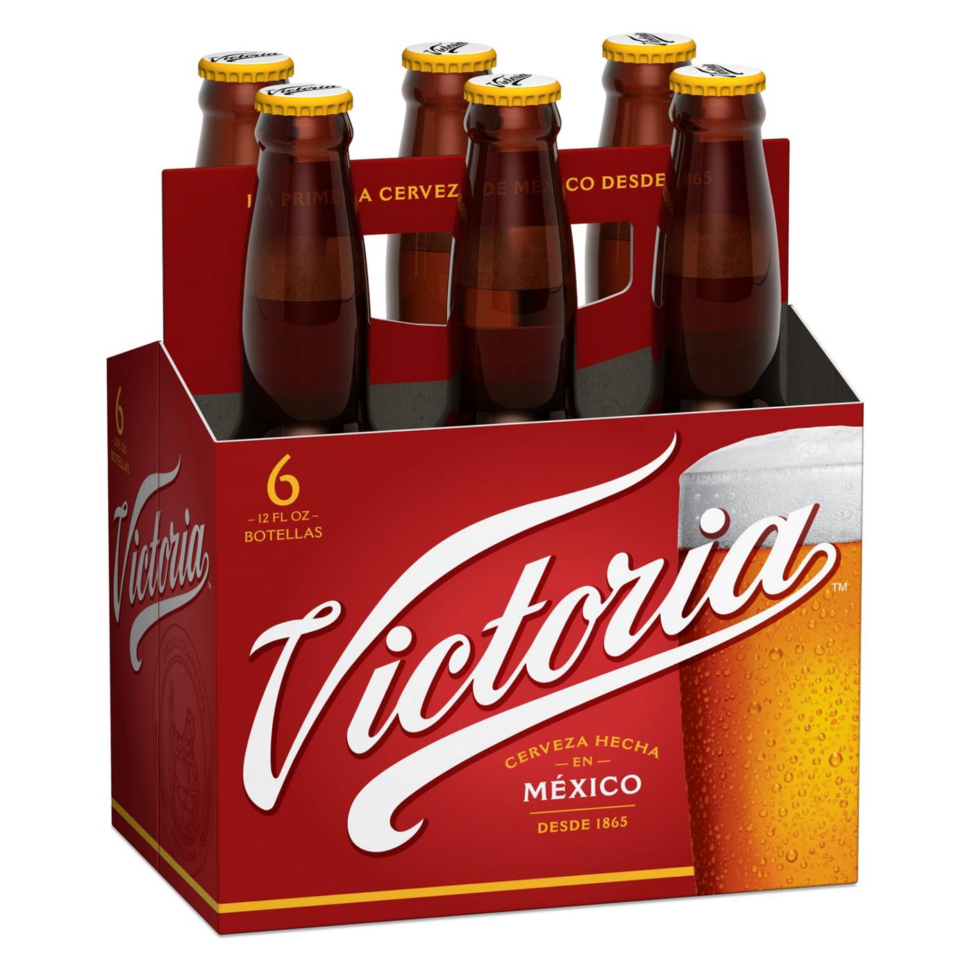 Victoria Amber Lager Mexican Beer 12 oz Bottles, 6 pk; image 1 of 8