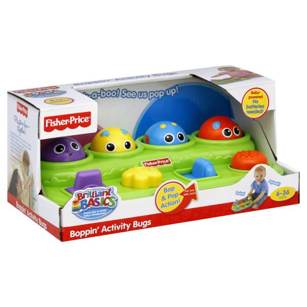 Fisher price boppin store activity bugs