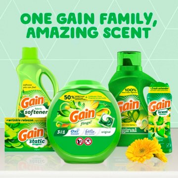 Gain Liquid Laundry Detergent - Original Scent