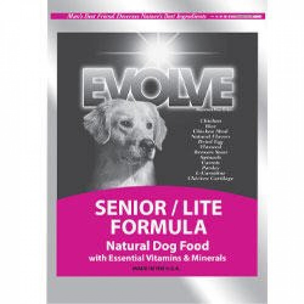 evolve senior dog food