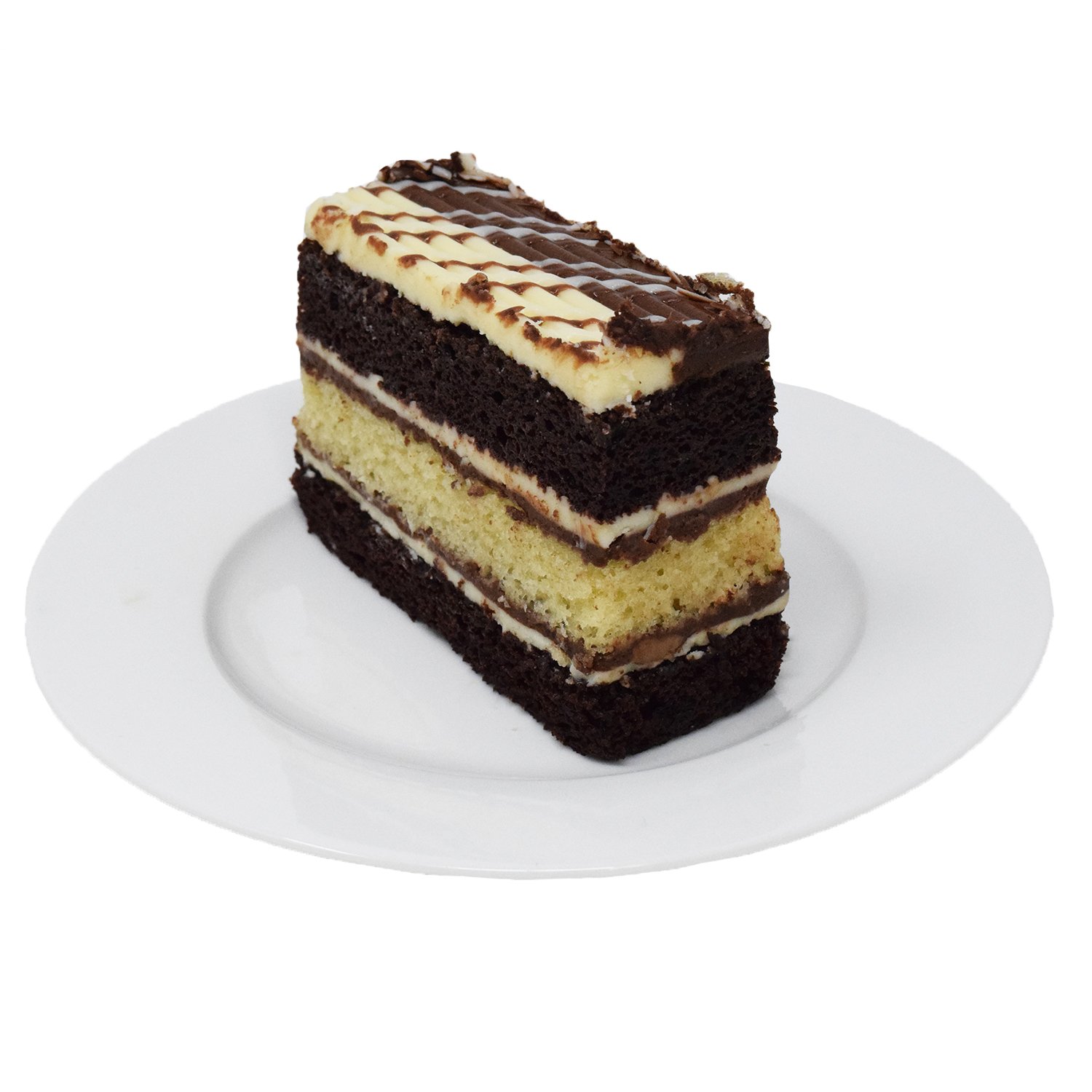 HEB Bakery Triple Chocolate Tiger Cake Slice Shop Standard cakes at