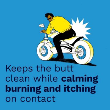 Preparation H Totables Hemorrhoid Wipes with Witch Hazel for Skin Irritation Relief, 10 ct