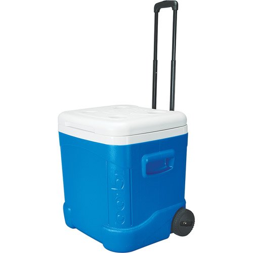 Igloo Blue 60 Quart Ice Cube Rolling Cooler Shop Coolers & ice packs
