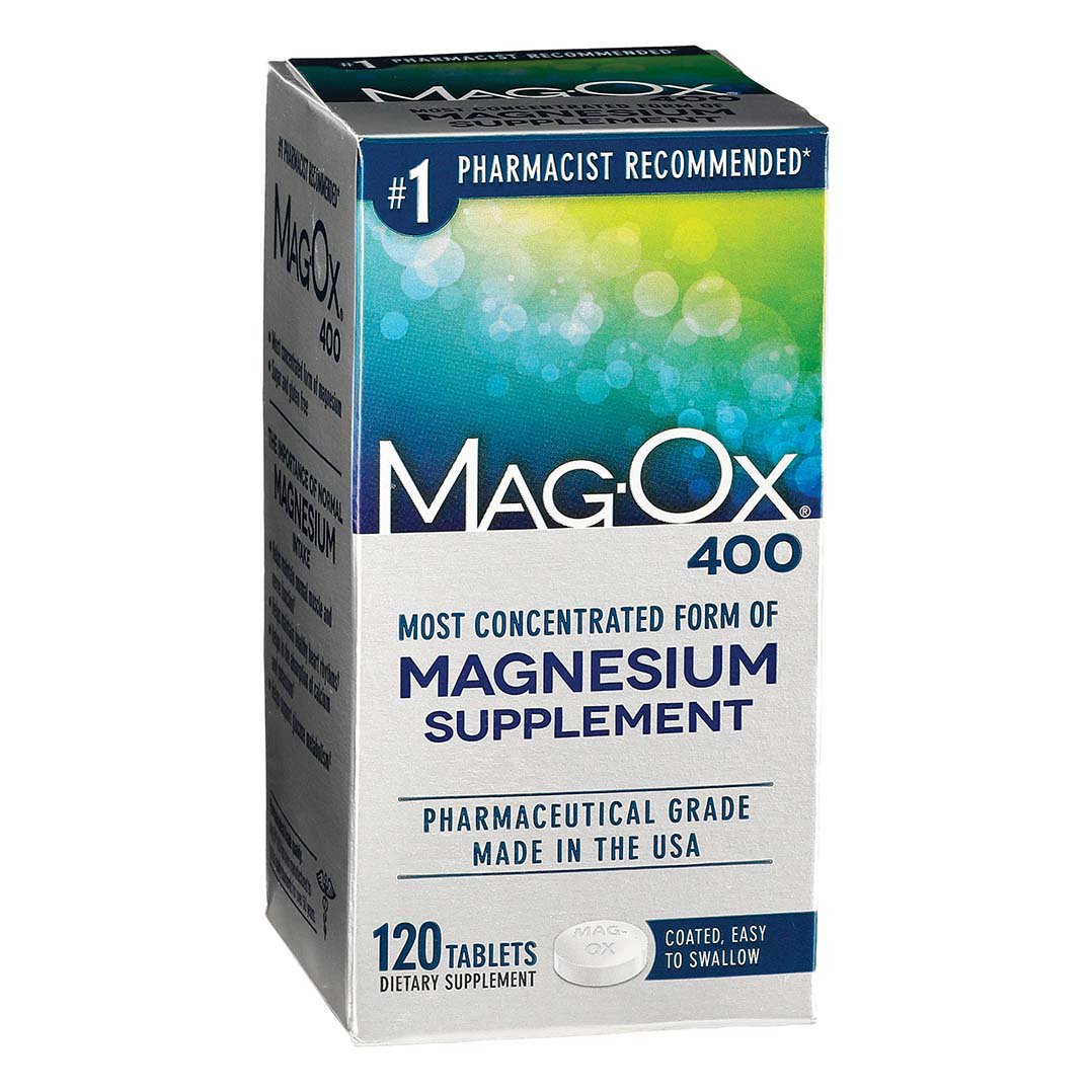 Zaklampen linnen Duplicatie MagOx Magnesium Tablets, 120 CT - Shop Vitamins & Supplements at H-E-B