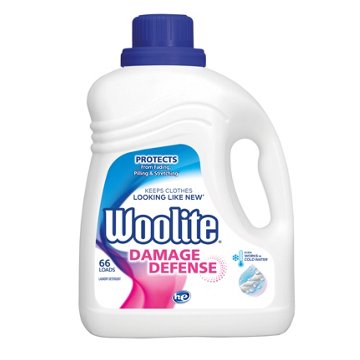 Woolite Damage Defense Liquid Laundry Detergent, 66 Loads, Regular and HE Washers
