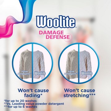 Woolite Damage Defense Liquid Laundry Detergent, 66 Loads, Regular and HE Washers