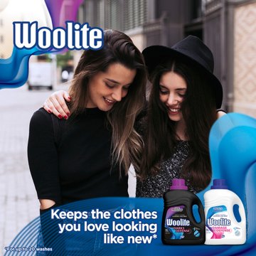 Woolite Darks Defense Liquid Laundry Detergent, 66 Loads, HE and Regular Washers, 100 oz