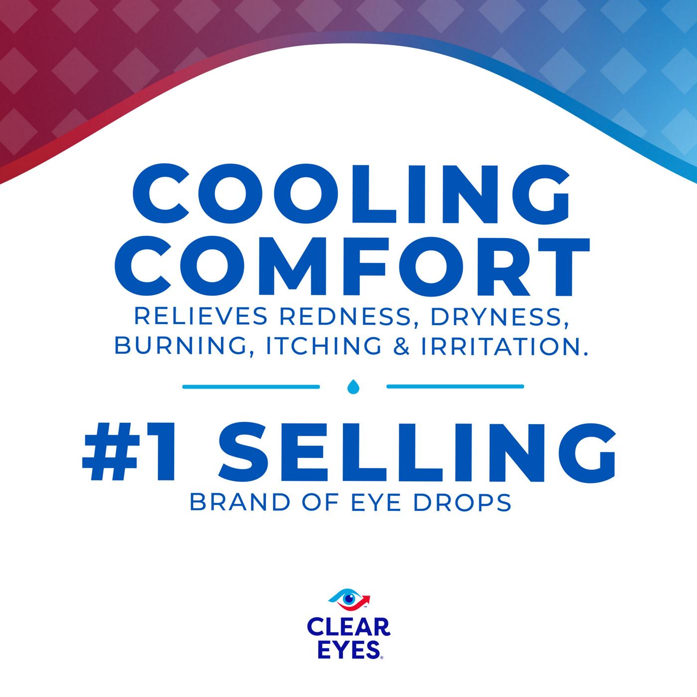 Clear Eyes Cooling Comfort Eye Drops; image 4 of 5