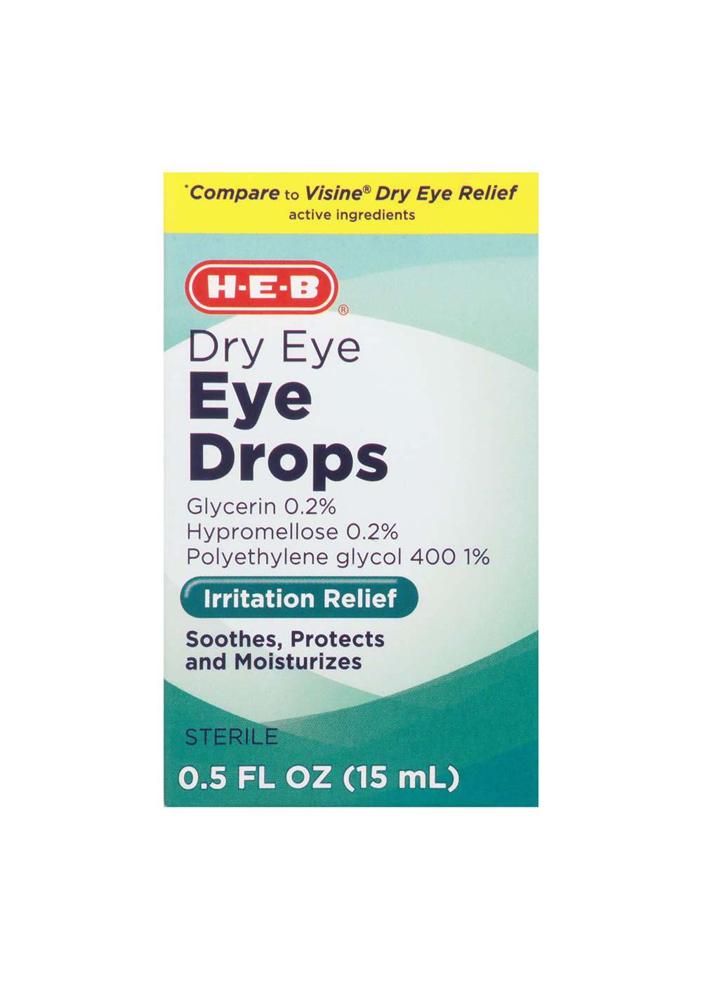 H-E-B Dry Eye Eye Drops
