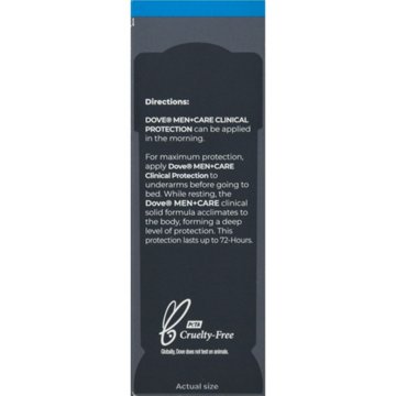 Dove Men+Care Ultimate Clinical Protection Antiperspirant Deodorant - Clean Comfort, 1.7 oz