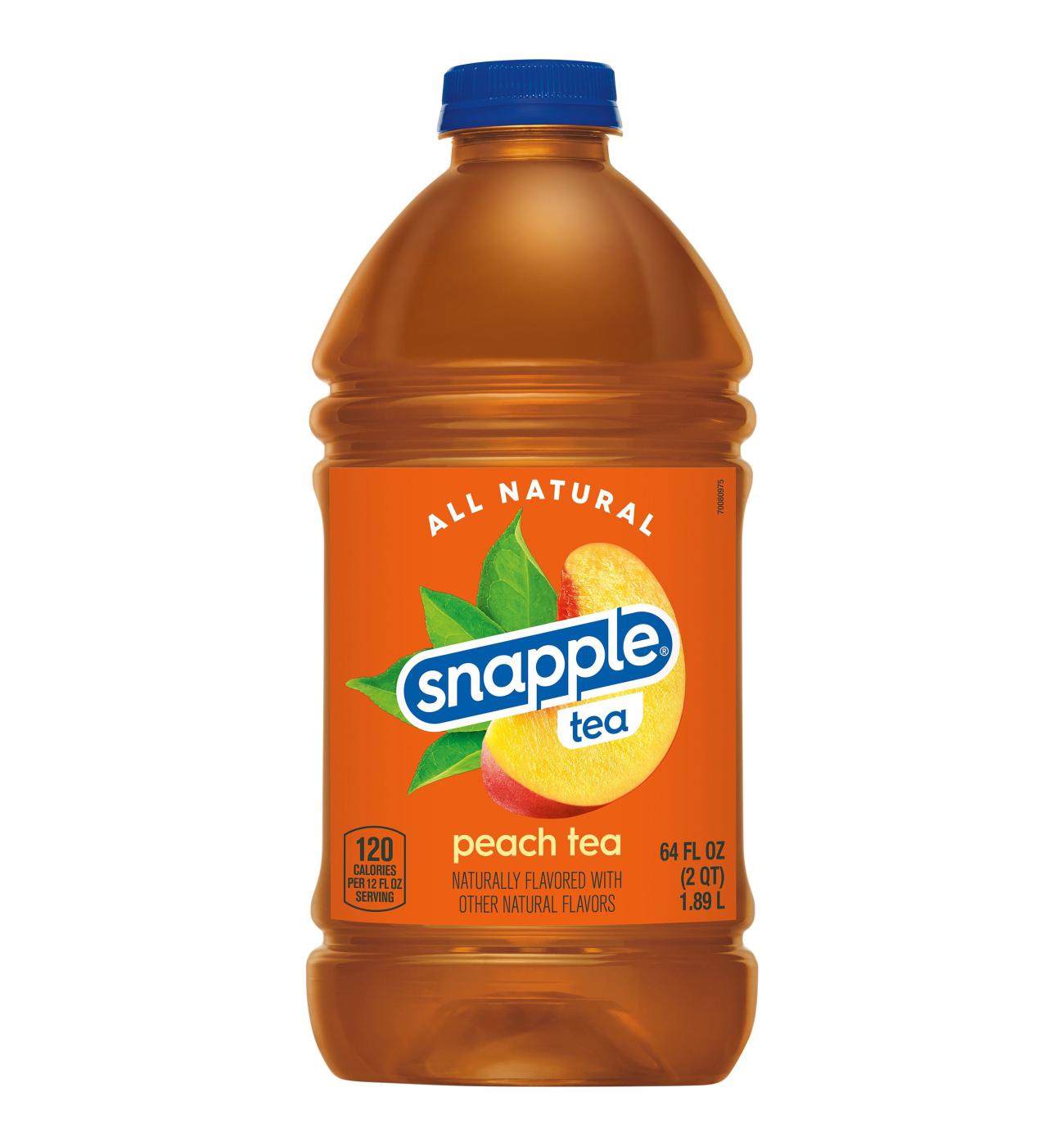 Snapple Peach Iced Tea; image 1 of 3