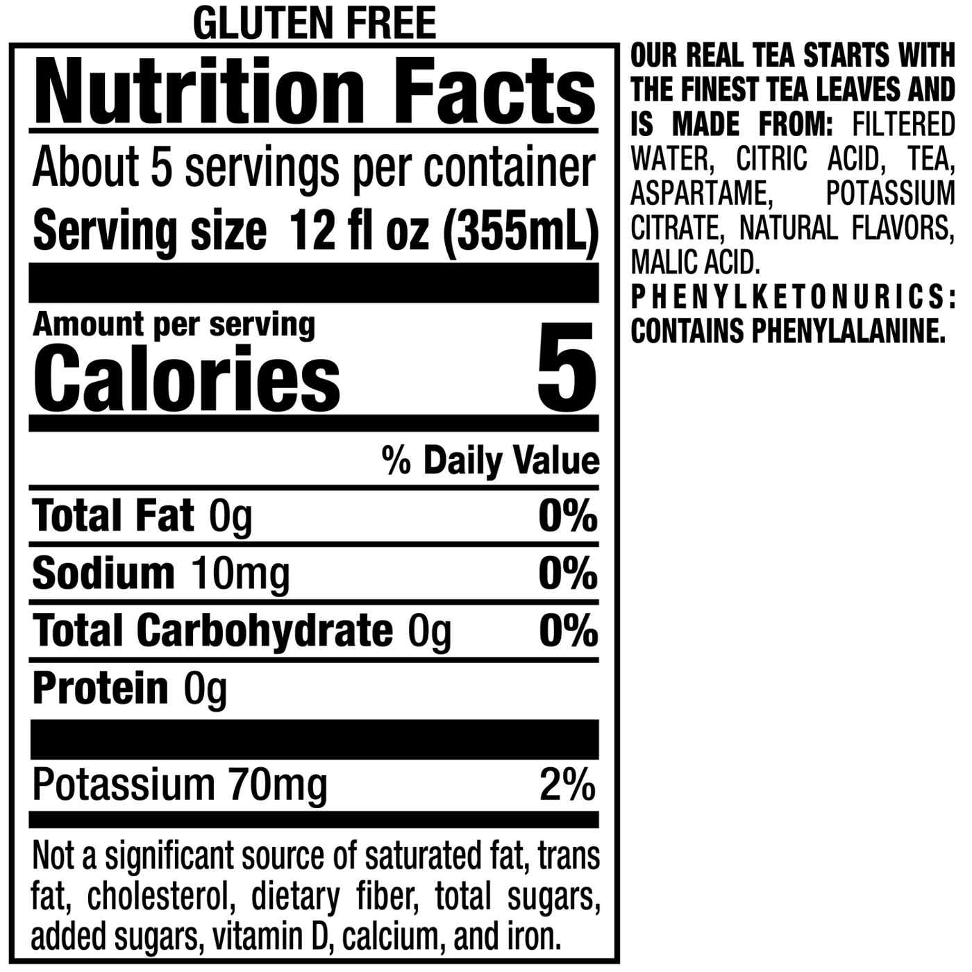 Snapple Diet Peach Tea; image 4 of 4