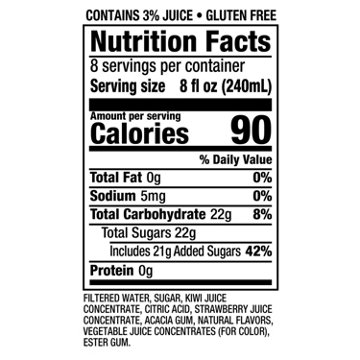 Snapple Kiwi Strawberry Juice Drink, 64 oz