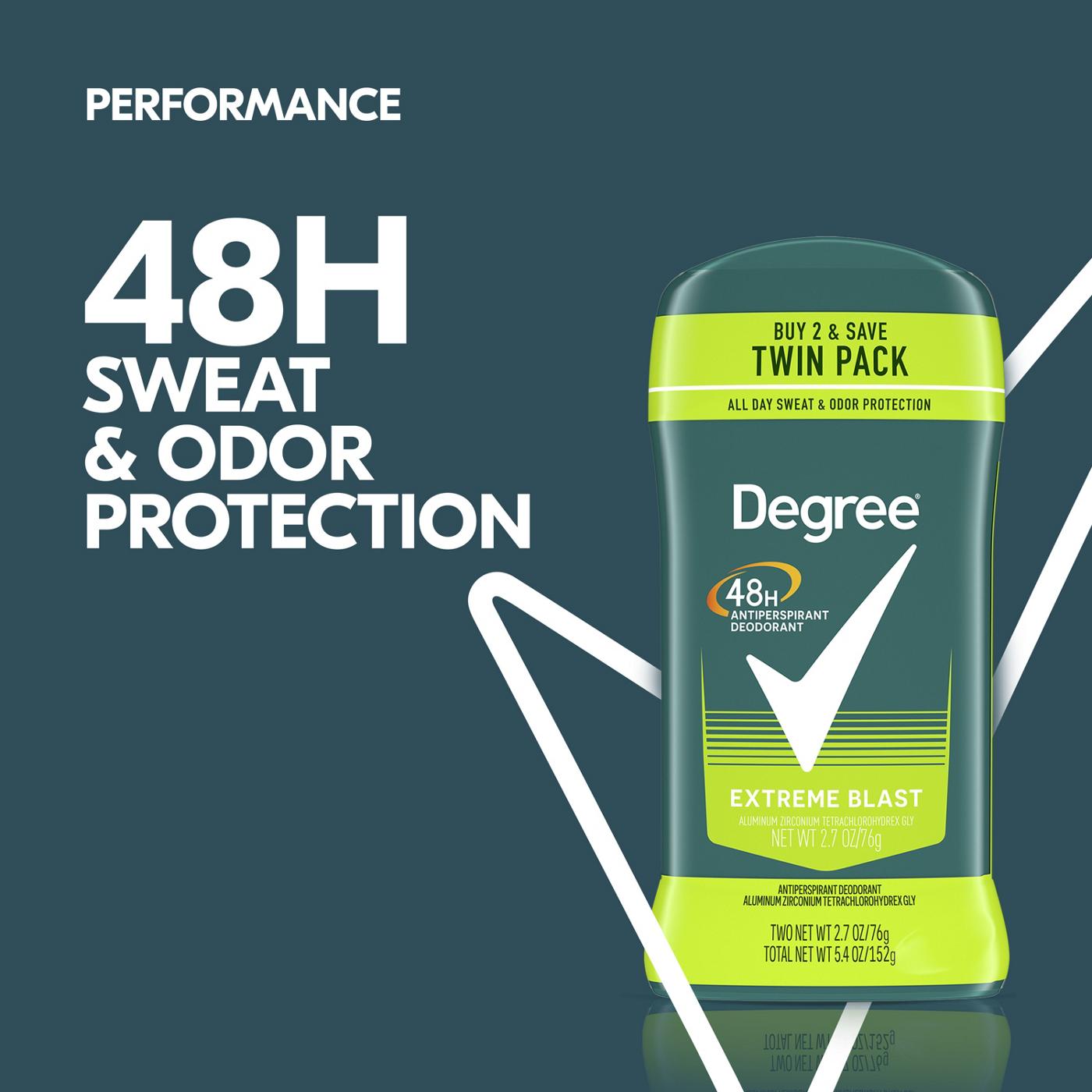 Degree Men Original Protection Extreme Blast Antiperspirant Deodorant; image 6 of 13