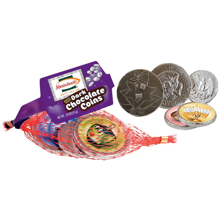 Manischewitz Magic Max's Dark Chocolate Coins - Shop Candy At H-E-B