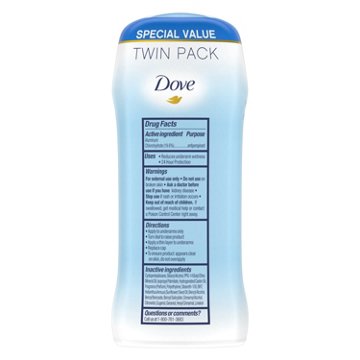 Dove Invisible Solid Antiperspirant Deodorant - Original Clean, 2.6 oz
