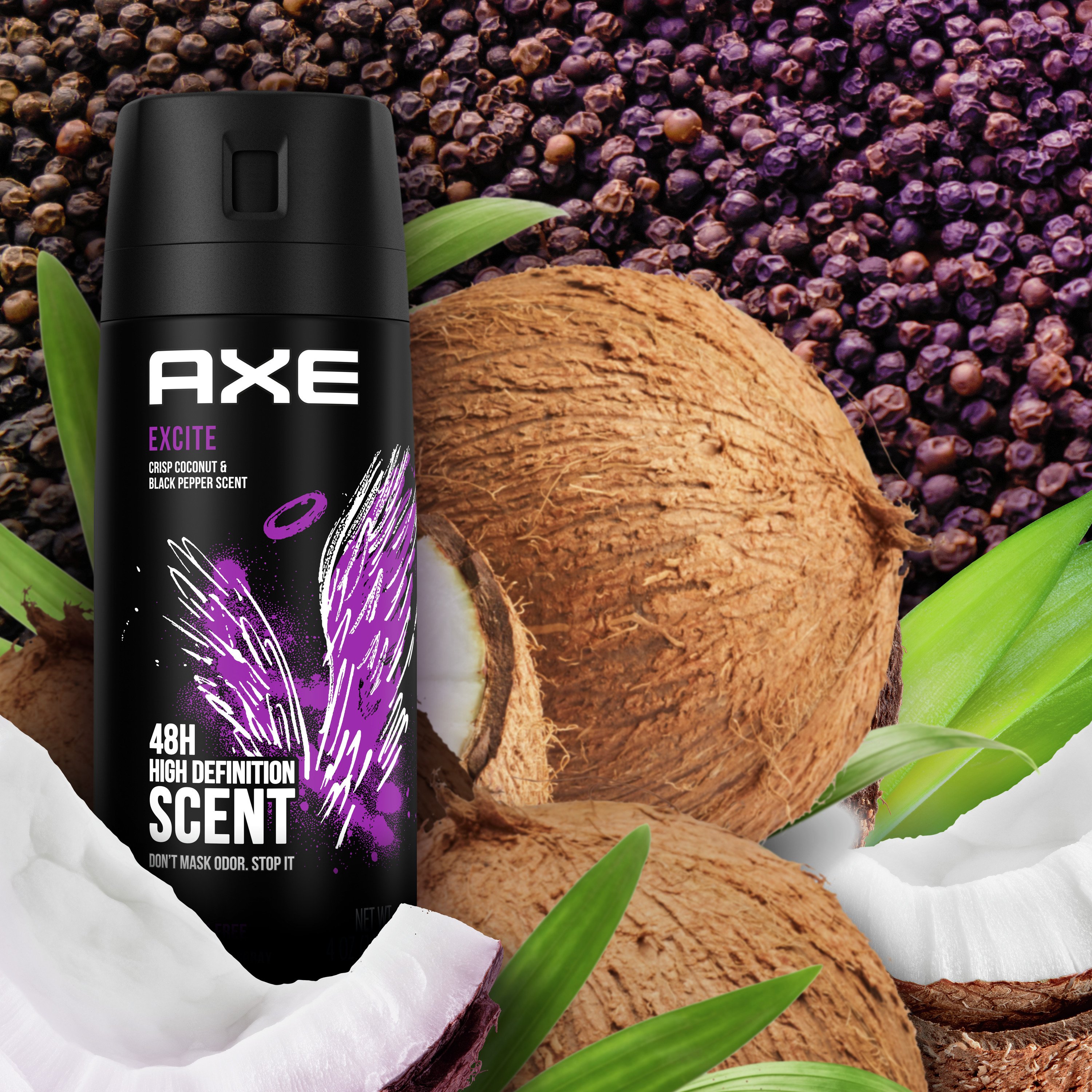 moed Mooie vrouw Verzorger AXE Body Spray Deodorant - Excite - Shop Deodorant & Antiperspirant at H-E-B
