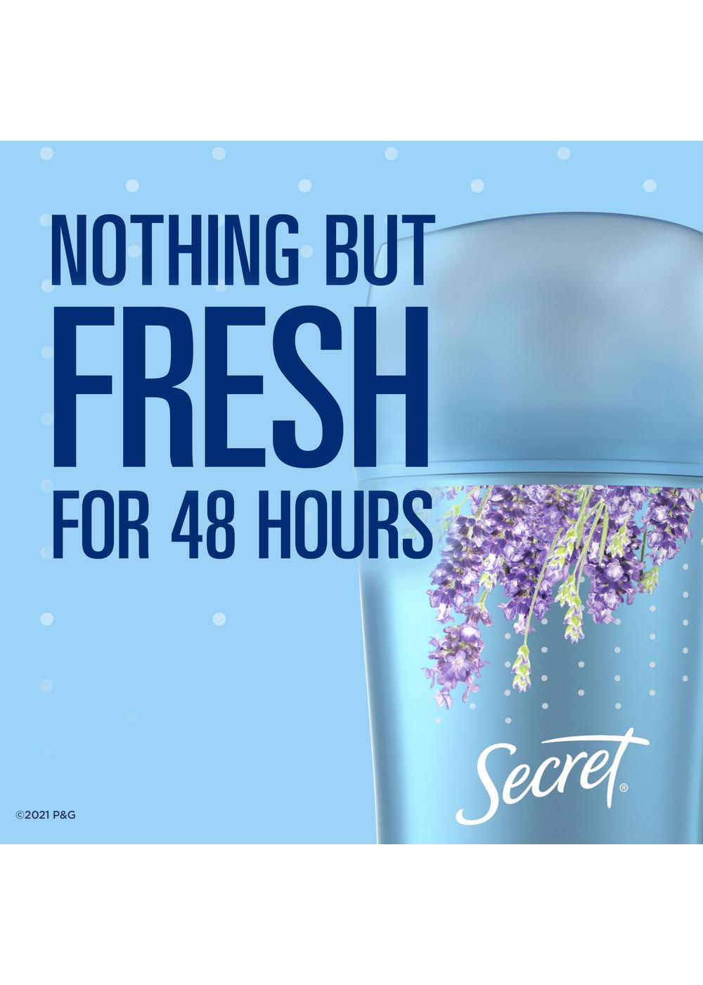 Secret 48 Hr Antiperspirant Deodorant - Lavender; image 8 of 8