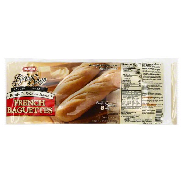HEB Bake Shop Ready to Bake French Baguettes Shop Loaves at HEB