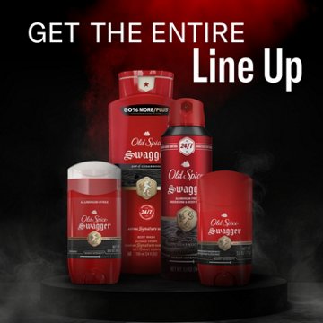 Old Spice Red Collection Deodorant for Men, Swagger Scent, Antiperspirant, 3.8oz